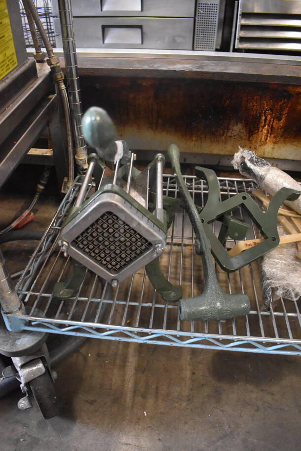 French Fry Cutter With Extra Parts - Image 1 of 3