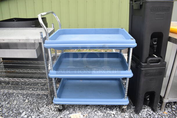 Metal 3 Tier Push Utility Cart - Image 1 of 4
