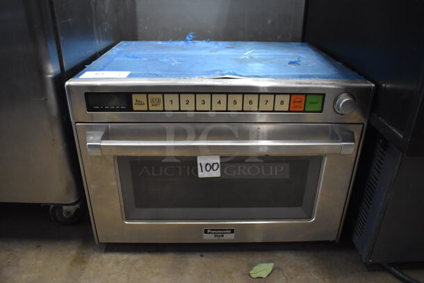 Panasonic Pro II Commercial Stainless Steel Electric Microwave Oven. 208-250 Volts 1 Phase - Image 1 of 5