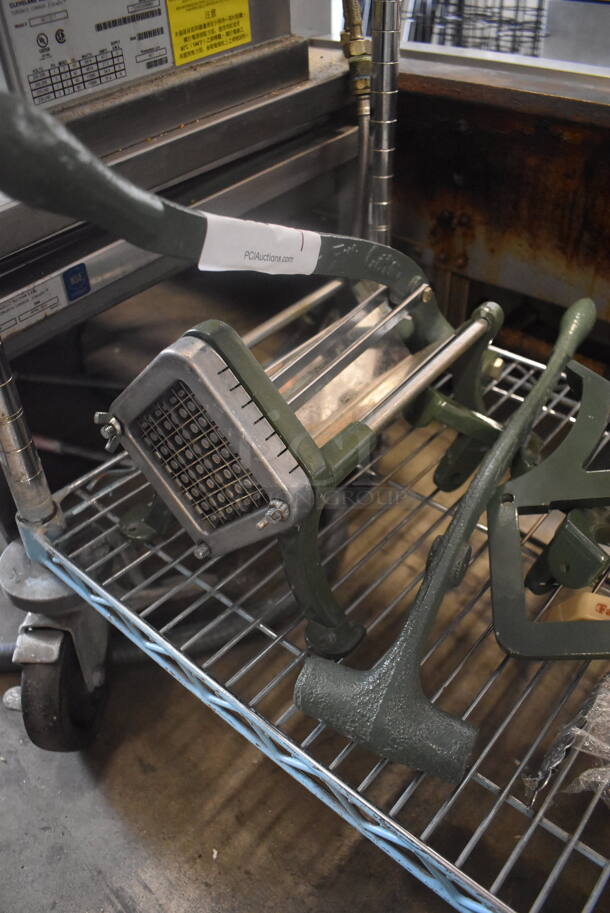 French Fry Cutter With Extra Parts - Image 3 of 3