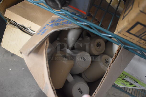 ALL ONE MONEY! Lot of 3 Boxes With White Mugs And Bowls. - Image 5 of 7