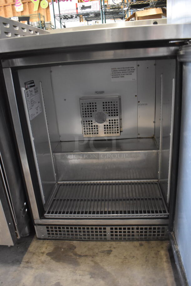 2019 True TUC-24F-HC Single Door Commercial Stainless Steel Undercounter Cooler. 115 Volts, 1 Phase Tested and Does Not Power On - Image 4 of 6