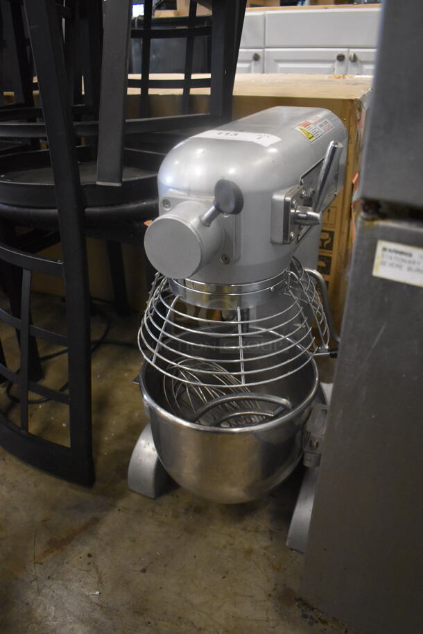 2017 Sentinel 10-FLE Commercial Stainless Steel 10 Quart Electric Mixer With Stainless Steel Bowl, Whisk, Paddle And Bowl Guard. 110V/1 Phase. Tested and Working! - Image 3 of 6