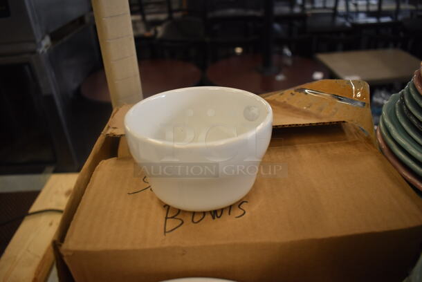 ALL ONE MONEY! LOT of Beer Glasses, White Soup Bowls AND MORE!  - Image 5 of 5