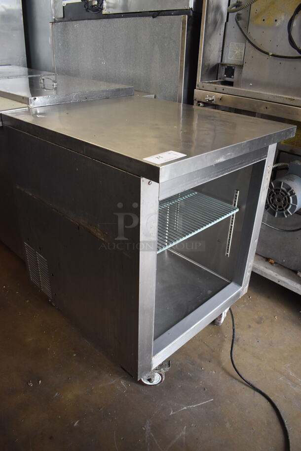 Undercounter Cooler/Freezer. Missing Doors And Hinges. 115V, 1 Phase. Tested and Powers On But Does Not Get Cold - Image 2 of 6