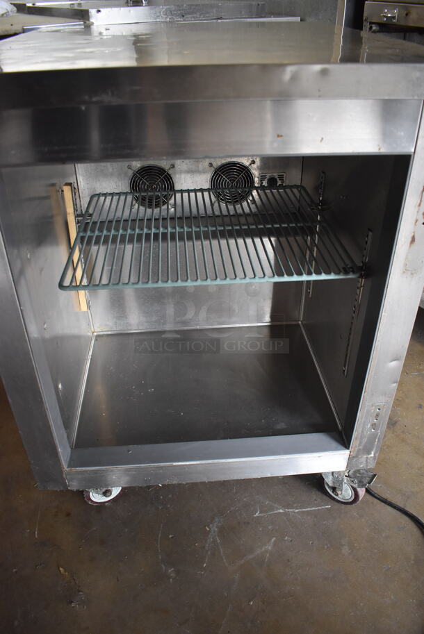 Undercounter Cooler/Freezer. Missing Doors And Hinges. 115V, 1 Phase. Tested and Powers On But Does Not Get Cold - Image 4 of 6