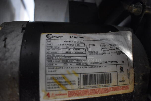 2 Bakers Pride Commercial Stainless Steel Natural Gas Powered Double Stack 2 Glass Door Convection Ovens With Steel Racks on Commercial Casters. 2 Times You Bid!  - Image 8 of 10