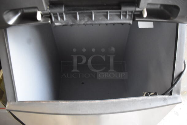 2012 Manitowoc ID0452A Commercial Stainless Steel Electric Ice Maker Without Storage Means On Galvanized Legs. 115V, 1 Phase.  - Image 4 of 7