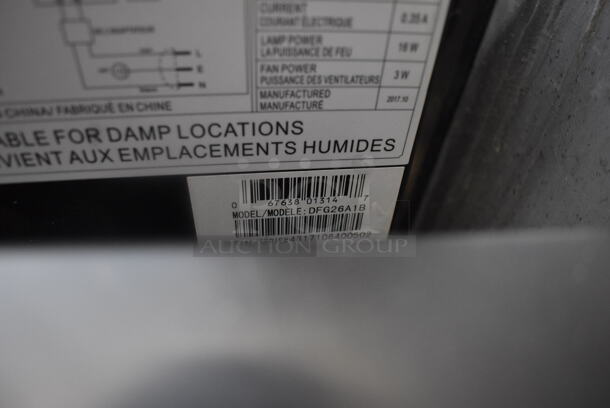 DANBY DFG26A1B Electric Fresh Home Herb Grower With Glass Door, Black. Tested and Powers On - Image 4 of 5