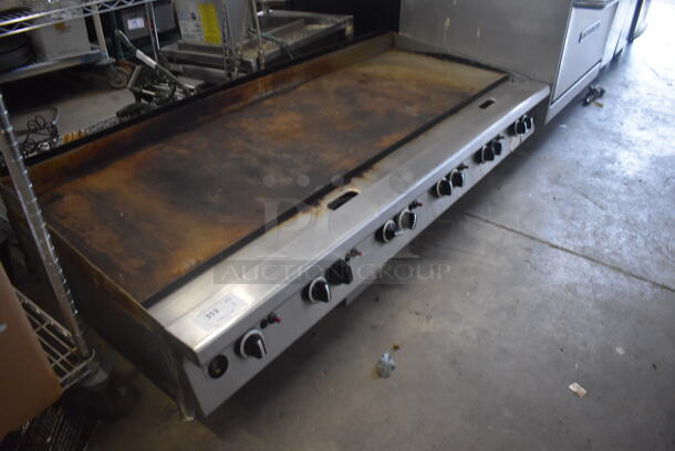 LATE MODEL! Garland Natural Gas Powered Commercial Stainless Steel Griddle.  - Image 2 of 5