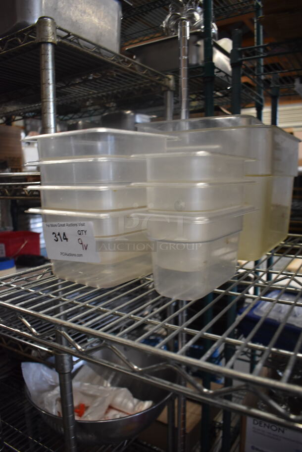9 Plastic Drop-In Bins In Various Sizes. 9 Times Your Bid!  - Image 3 of 3