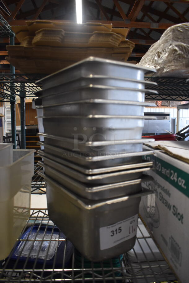 11 Steel Drop-In Serving Bins. 11 Times Your Bid!  - Image 2 of 4