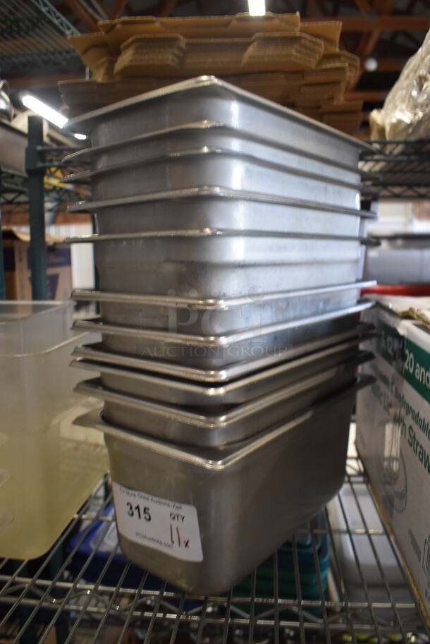 11 Steel Drop-In Serving Bins. 11 Times Your Bid!  - Image 3 of 4