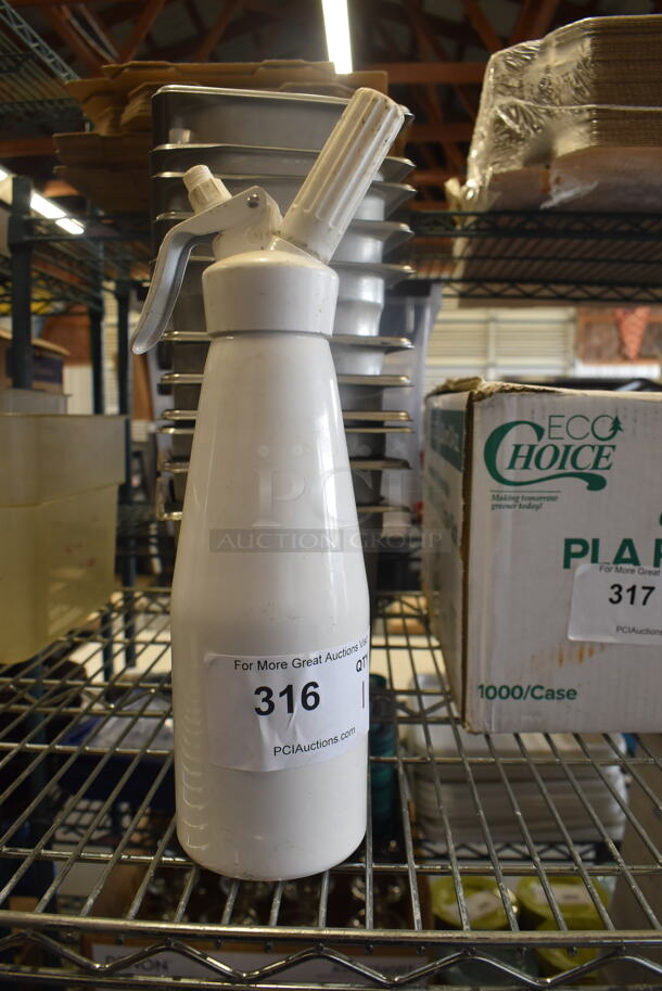 Solid White Dispenser - Image 1 of 2