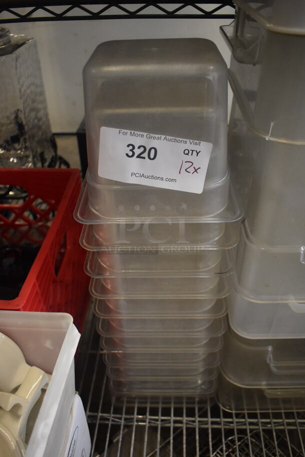 12 Plastic Drop-In Food Bins. 12 Times Your Bid!  - Image 1 of 3