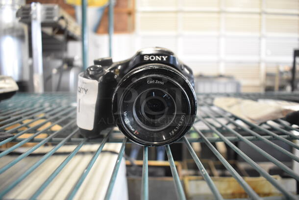 Sony Vario-Sonnar Black Digital Lens Camera  - Image 1 of 4