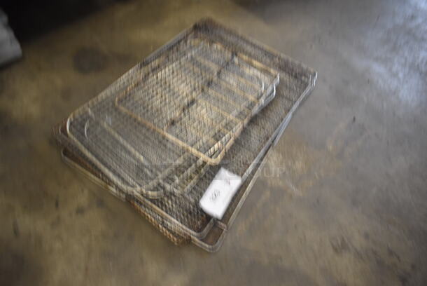 7 Steel Wire Racks In Various Sizes. 7 Times Your Bid. - Image 2 of 4