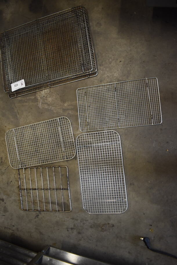 7 Steel Wire Racks In Various Sizes. 7 Times Your Bid. - Image 4 of 4