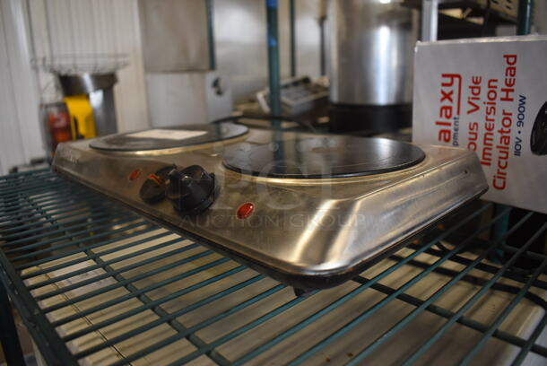 Ovente HD6201A Intertek Electric Countertop Double Burner Ceramic Cooker. 120V. Tested and Working! - Image 4 of 6