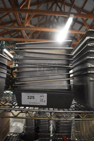 12 Steel Baking Pans. 12 Times Your Bid! 