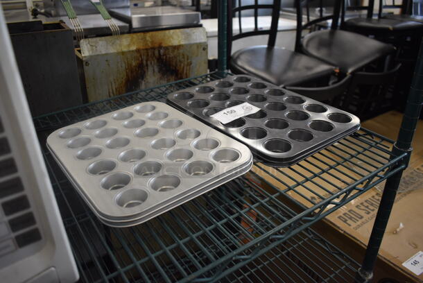 4 Stainless Steel Muffin Baking Pans. 4 Times Your Bid!  - Image 2 of 3