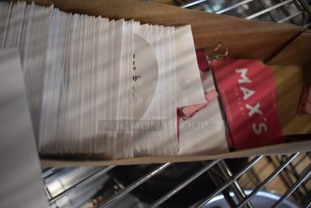 ALL ONE MONEY! Lot of Red Bucket With Handle, Colorful Metal Buckets, Kid Toys Including Whale, Car, Blocks, LegoMan, Print of Baby AND MORE!  - Image 3 of 3