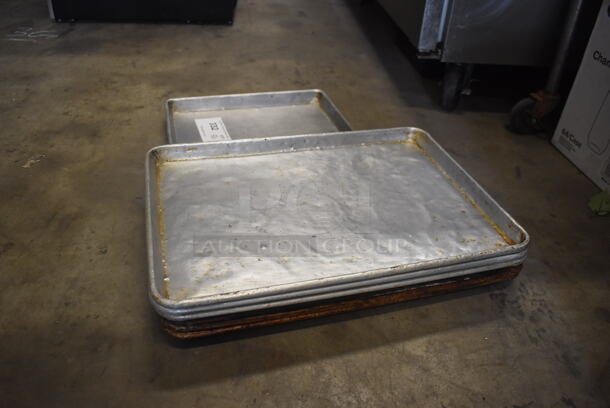8 Stainless Steel Baking Sheets In 2 Sizes. 8 Times Your Bid!  - Image 2 of 3