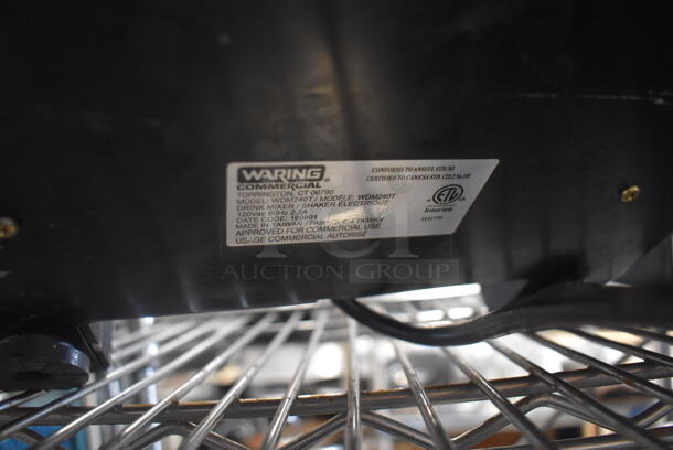 Waring WDM240T Commerical Stainless Steel Electric Countertop Drink Mixer With 2 Spindles. 120V.  Tested and Working! - Image 5 of 6
