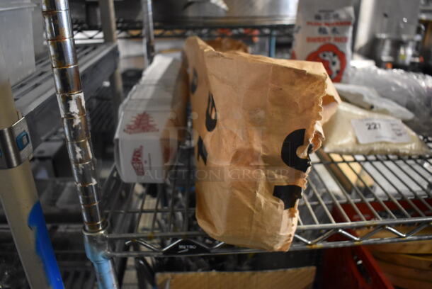 ALL ONE MONEY! Lot of Sweet Rice, Meringue Powder, Seashell Decor, Mason Jar Shakers With White Lids AND MORE!  - Image 3 of 6