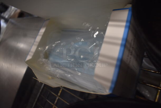 ALL ONE MONEY! Lot of Circular Cast Iron Trays and Bowls, Disposable Face Masks With Ear Loops, White Coffee Mugs AND MORE!   - Image 3 of 4