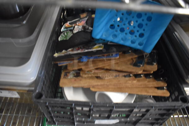 ALL ONE MONEY! Lot of Steam Table Pans, Clipboards, Plastic Storage Containers AND MORE!  - Image 3 of 4
