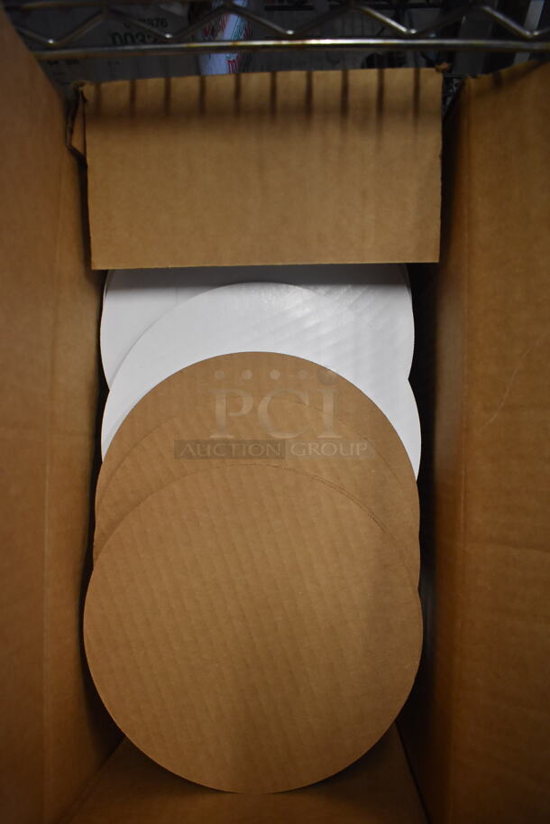 ALL ONE MONEY! Lot of White Coffee Mugs, Cardboard Circles And Beverage Napkins  - Image 2 of 4