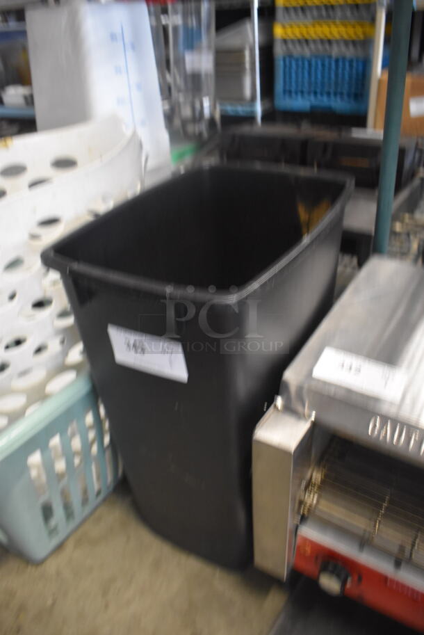 Black Poly Trashcan - Image 2 of 3