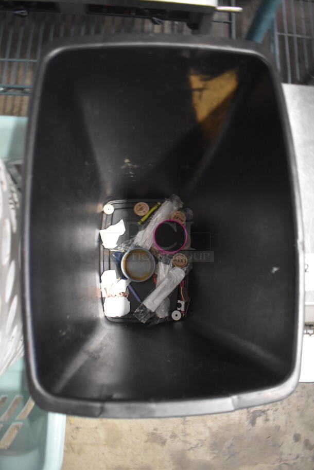 Black Poly Trashcan - Image 3 of 3