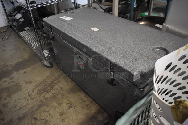 Gray CaterGator Insulated Food/Beverage Cooler with Wheels - Image 3 of 4