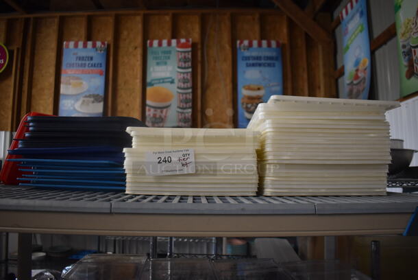 ALL ONE MONEY! Lot of Plastic Lids - Image 2 of 2