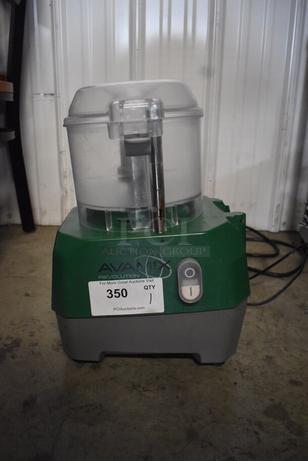 Avamix Countertop Food Processor w/ Bowl and S Blade 115 Volts 1 Phase Tested and Working! - Image 1 of 5