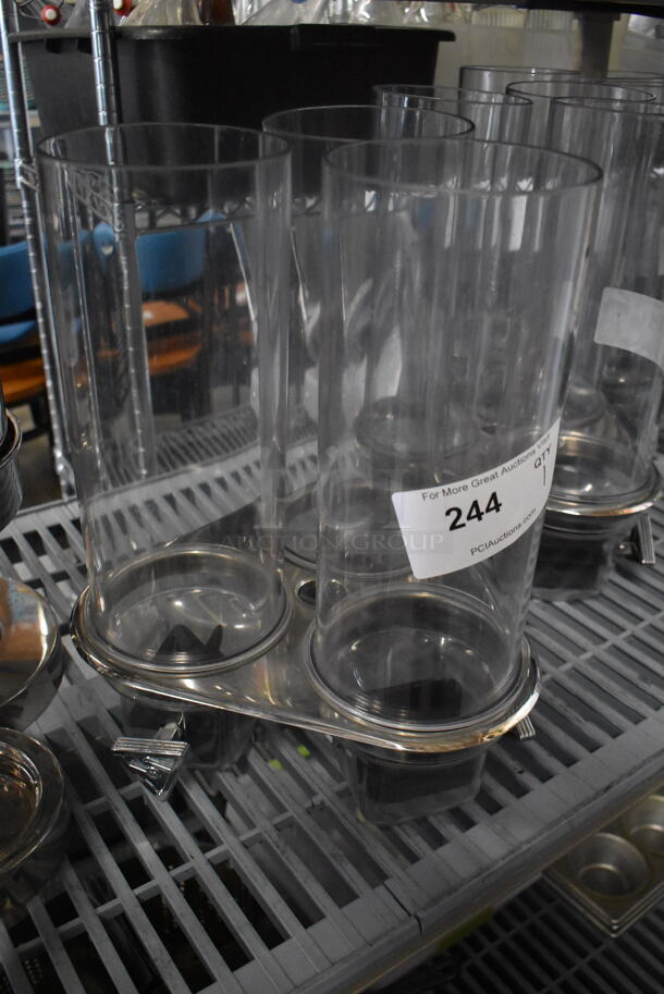 Dry Product Dispensers On Triangular Base. - Image 2 of 4