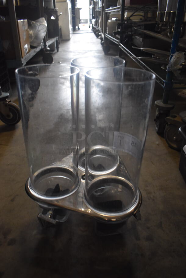 Dry Product Dispensers On Triangular Base. - Image 2 of 4