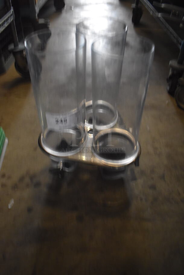 Dry Product Dispensers On Triangular Base. - Image 3 of 4