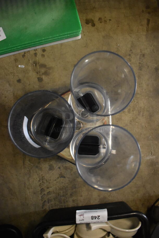 Dry Product Dispensers On Triangular Base. - Image 4 of 4