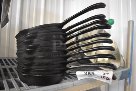 10 Cast Iron 7" Skillets. 10 Times Your Bid!