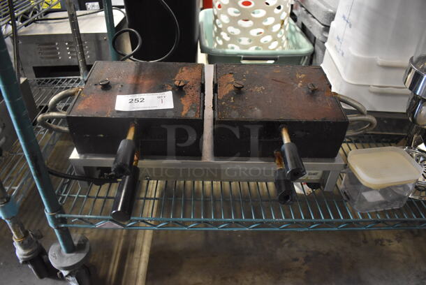 Krampouz Intertek Commerical Electric Cast Iron Waffle Maker 240V,1 Phase.   - Image 1 of 6