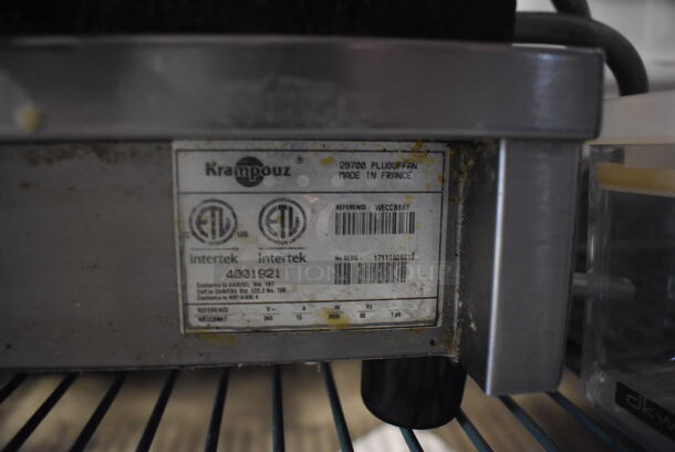 Krampouz Intertek Commerical Electric Cast Iron Waffle Maker 240V,1 Phase.   - Image 5 of 6