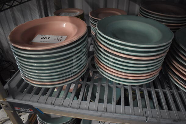 24 Multi-Colored Homer Laughlin Pastel Salad Bowls. 24 Times Your Bid! - Image 1 of 3