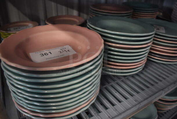 24 Multi-Colored Homer Laughlin Pastel Salad Bowls. 24 Times Your Bid! - Image 3 of 3