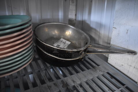 2 Metal Skillets. 2 Times Your Bid!