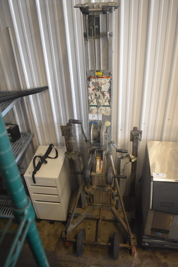 Genie SLC-18 Commercial Stainless Steel Superlift Contractor Lift. - Image 1 of 6