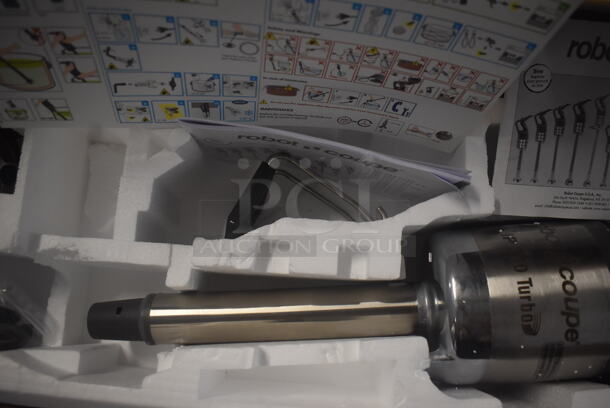 BRAND NEW SCRATCH AND DENT! Robot Coupe MP 350 Turbo Hand Held Mixer With Shaft Attachment. 115 Volt 1 Phase. Tested and Working! - Image 7 of 7