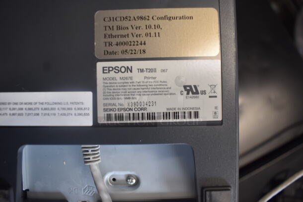 Epson M267E Receipt Printer - Image 4 of 4